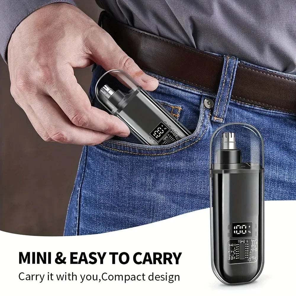 Rechargeable Nose Ear Hair Trimmer