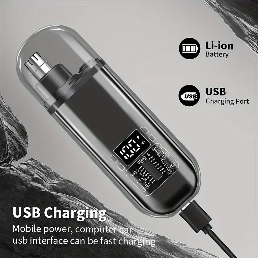 Rechargeable Nose Ear Hair Trimmer